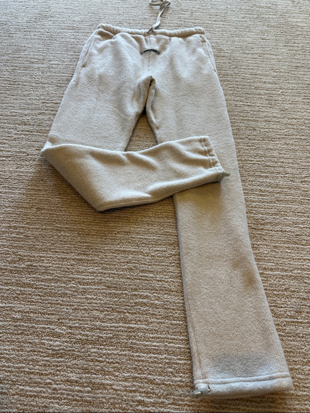 Essentials fear of god VINTAGE FLEECE SWEATPANT HEATHER STONE small